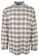 Tommy Bahama Men's Big & Tall Canyon Beach Rancho Check Flannel Long Sleeve Shirt Continental 3XB